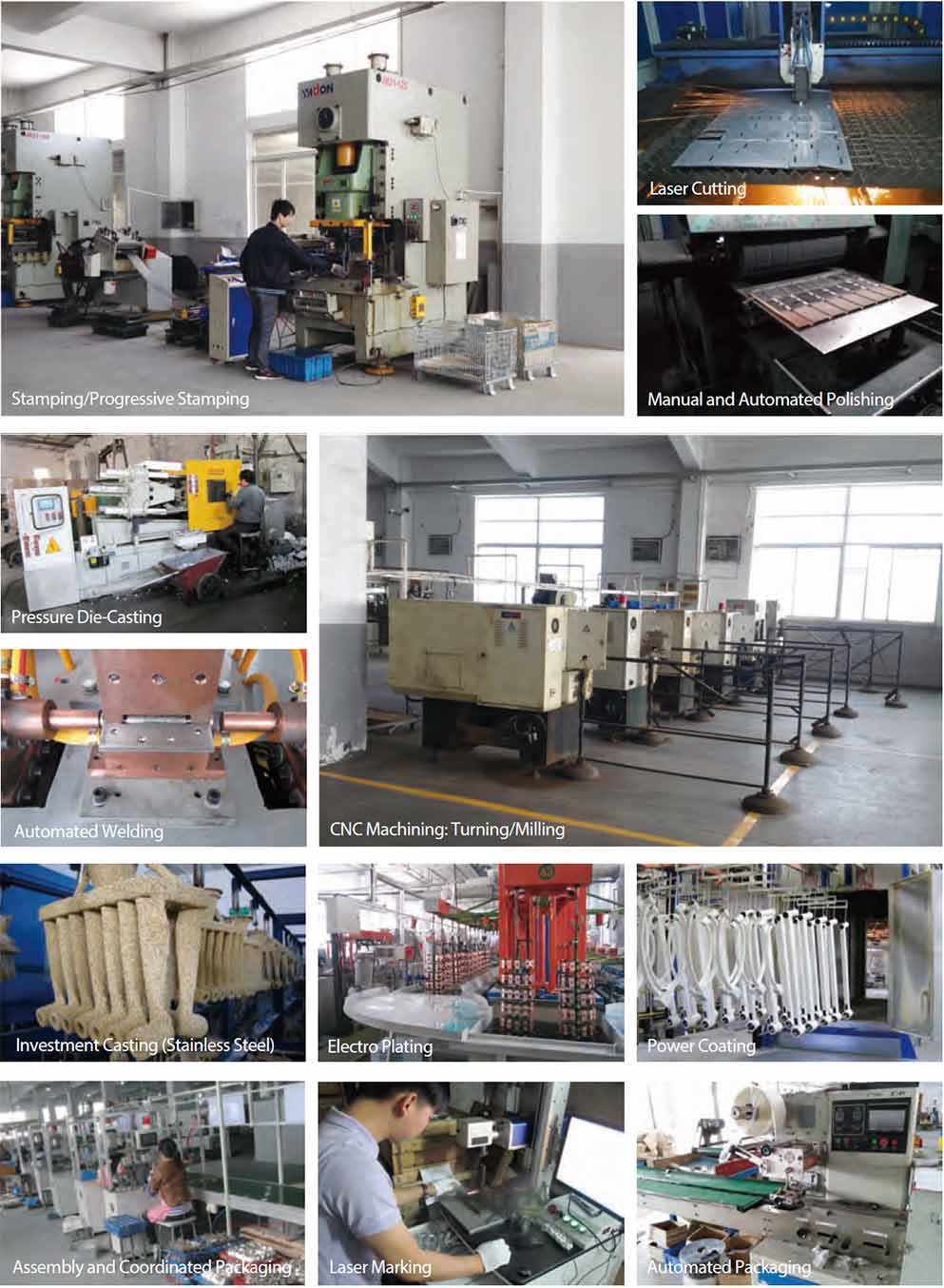 manufacturing capability - door hardware factory