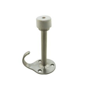 DSS22 door stop with hook, wall mounted DSS22 door stop with hook, wall mounted